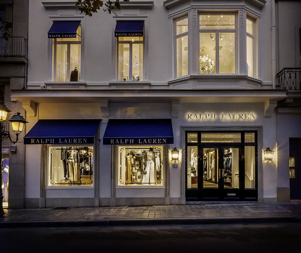Ralph Lauren flagship Bruxelles