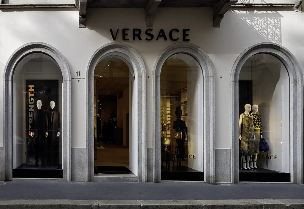 Versace flagship Milan